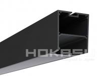 Профиль HOKASU S50 ral9005 LT70 — 3000мм