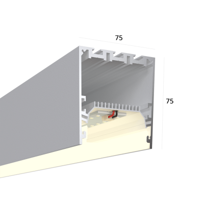 Линейный светильник S75 W 4K (16/625)