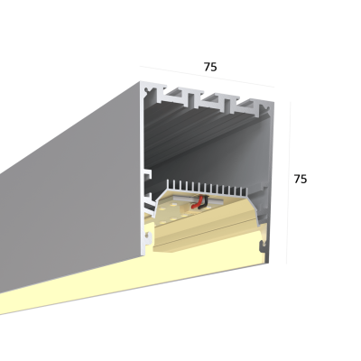 Линейный светильник S75 S 3K (64/2500)