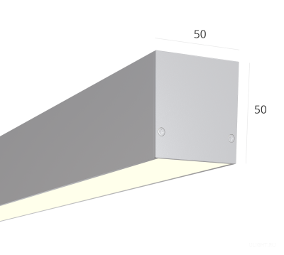 Линейный светильник HOKASU S50 U&D (Anod/1250mm/LT70 — 3K/32W)