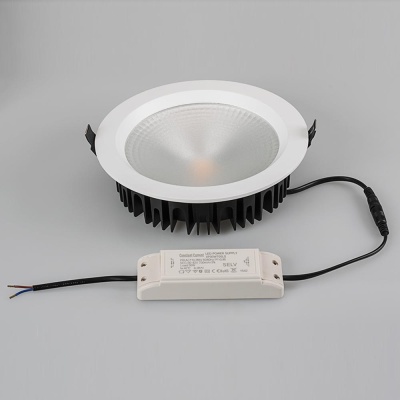 Светодиодный светильник LTD-220WH-FROST-30W White 110deg