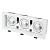 Светильник CL-KARDAN-S260x102-3x9W White (WH, 38 deg)