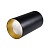 Светильник накладной SP-POLO-R85-1-15W Warm White 40deg (Black, Gold Ring)