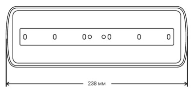 Светильник светодиодный аварийный PL EML 1.0