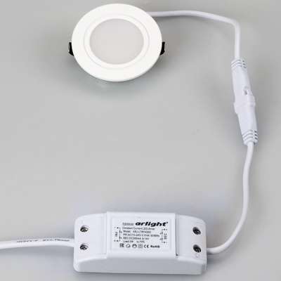 Светодиодный светильник LTM-R60WH-Frost 3W Day White 110deg